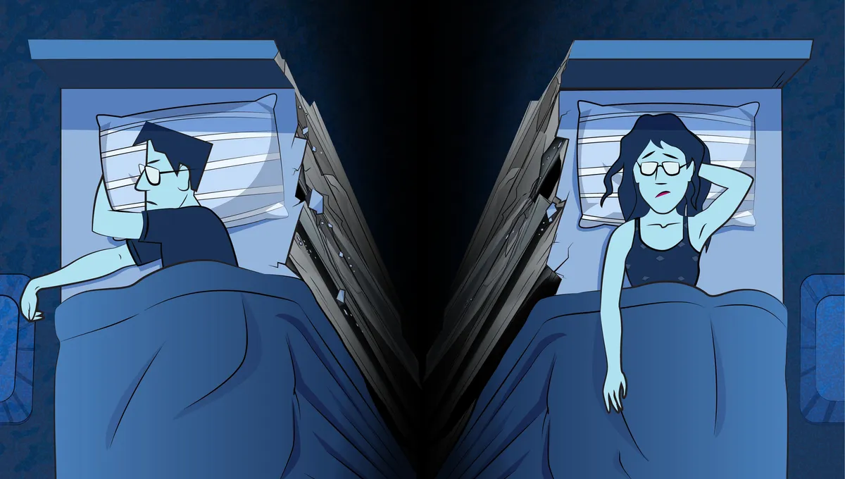 Matelas confortable dans une chambre à coucher bien aménagée