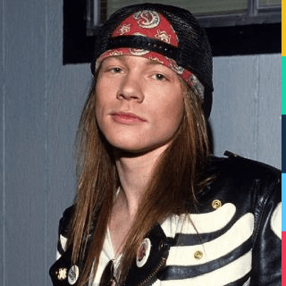 Photo d'archive d'Axl Rose enfant