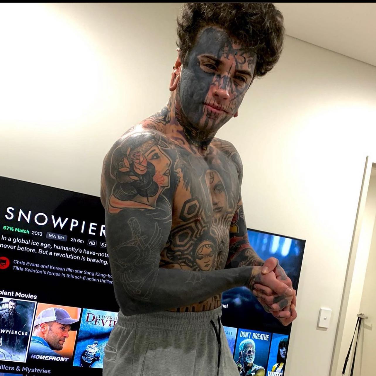 Ethan avant son processus d'effacement