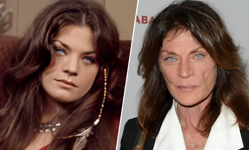 Meg Foster avec des chevaux dans son ranch