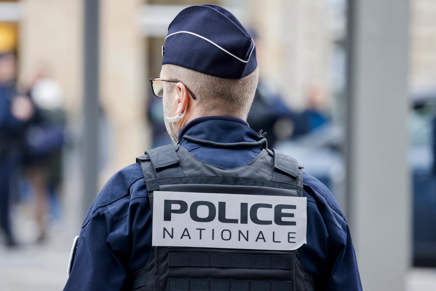 Scène d'intervention policière