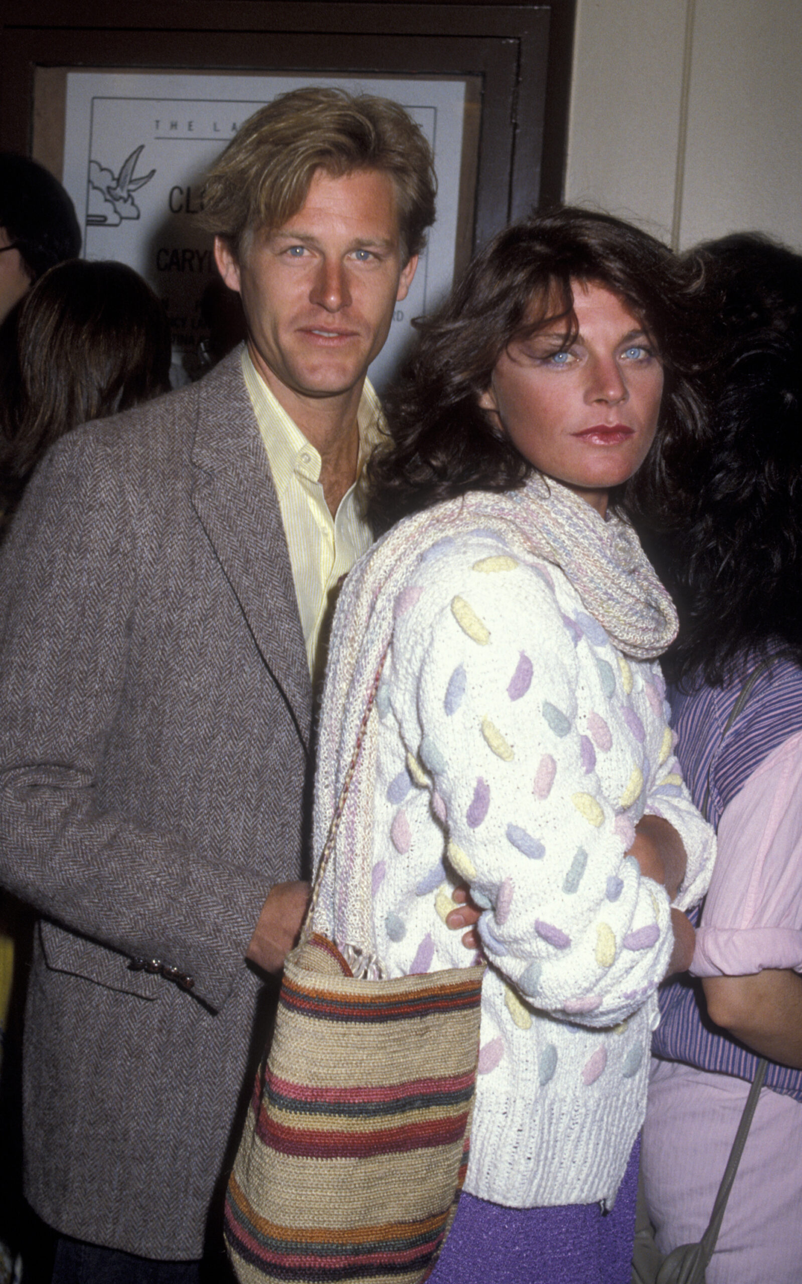 Meg Foster jeune avec son regard bleu perçant