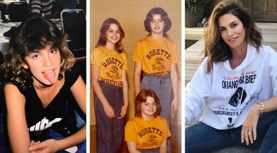 Cindy Crawford adolescente