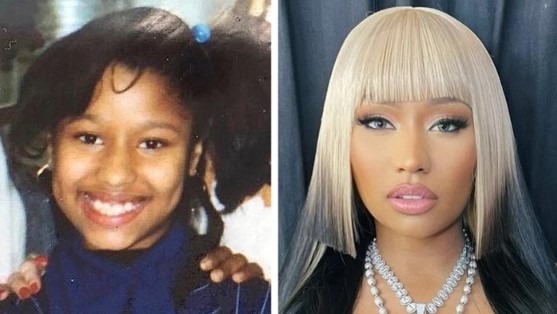 Nicki Minaj enfant expressive