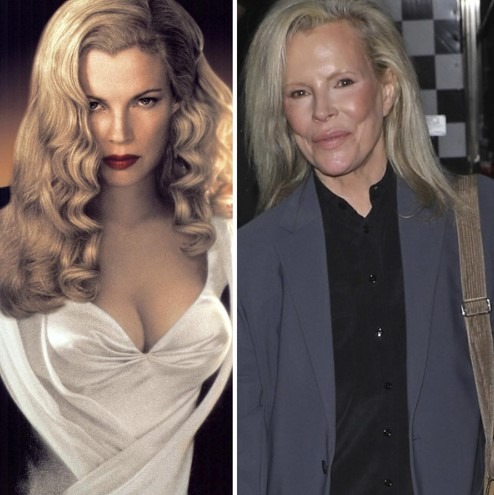 Kim Basinger, regard pensif
