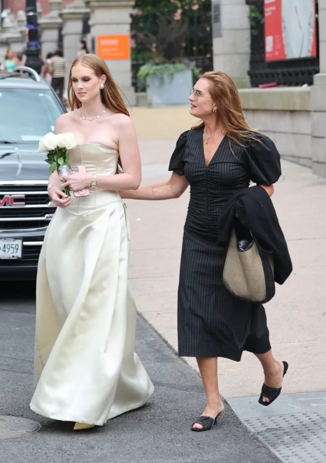 Greer Shields, fille de Brooke, lors de sa remise de diplôme