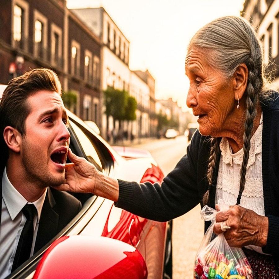 Illustration d'une rencontre émouvante entre deux personnes