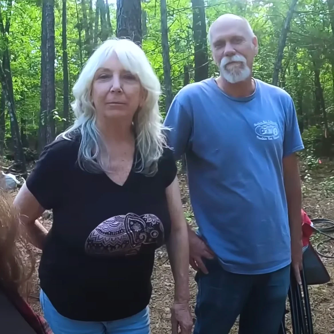 Mama V dans son nouveau jardin