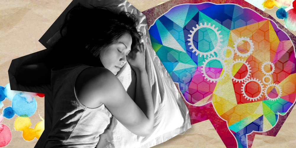 Personne âgée dormant paisiblement sur le côté