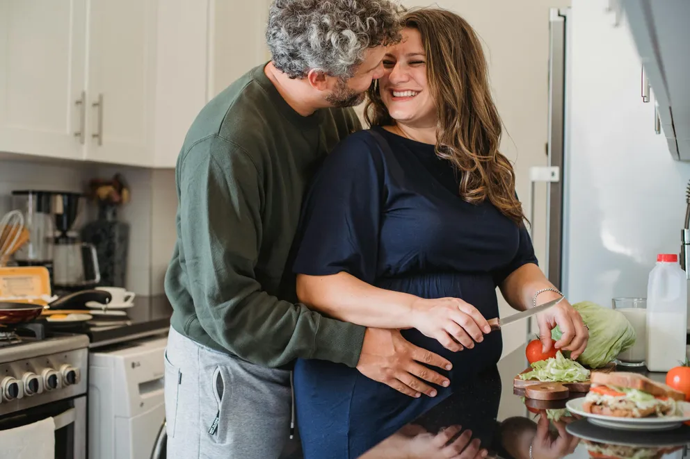 Famille unie avec bébé