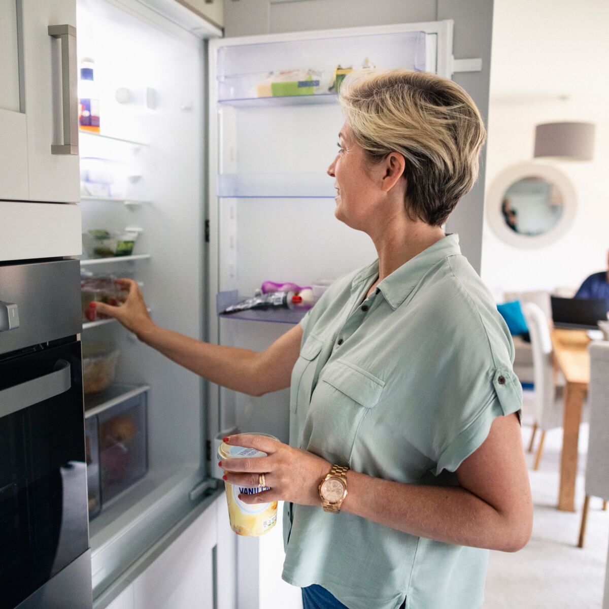 Vérification des joints de porte de congélateur