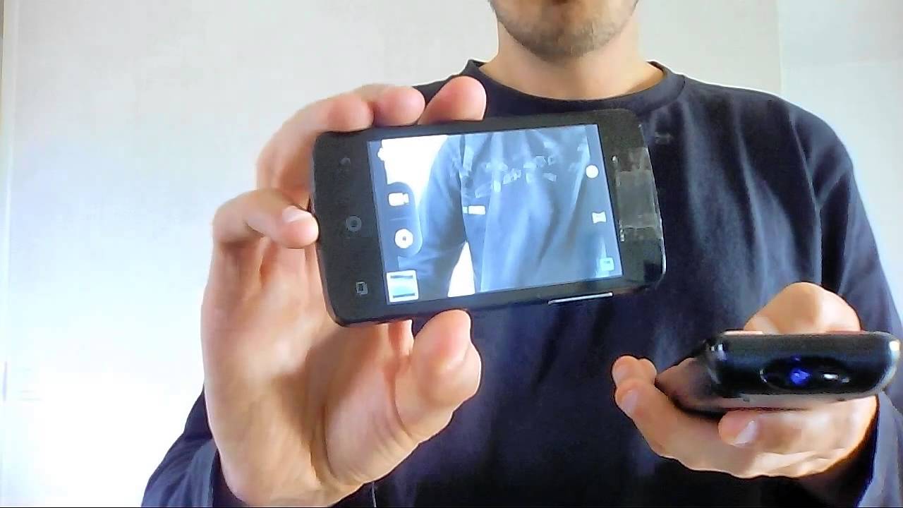 Test infrarouge avec smartphone