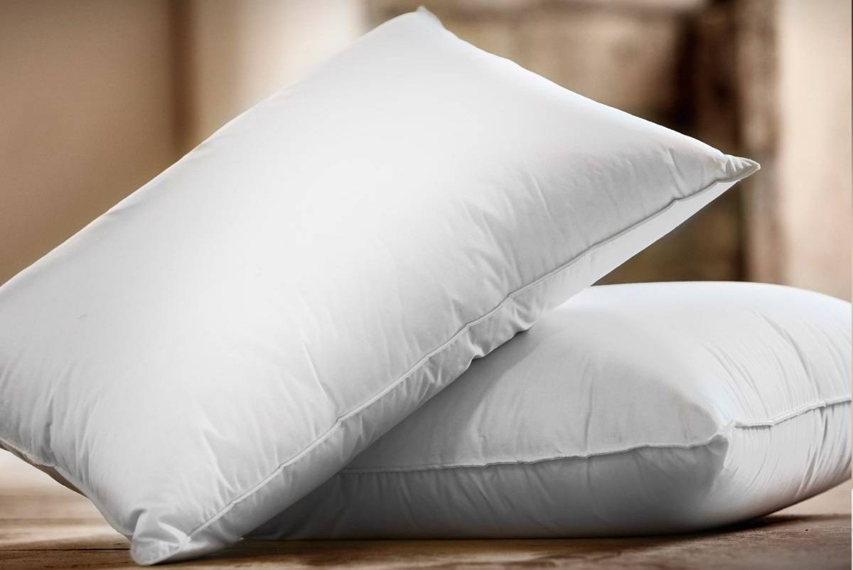 Oreiller en plume de luxe