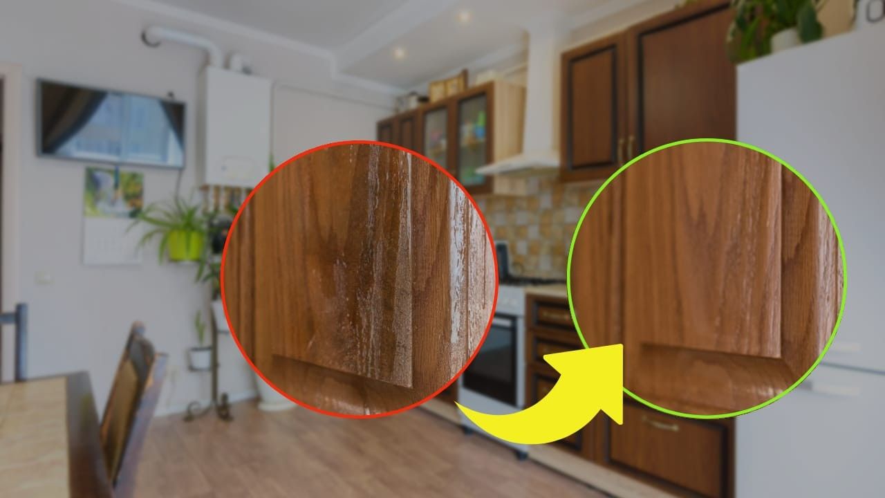 Nettoyage des placards avec des produits naturels