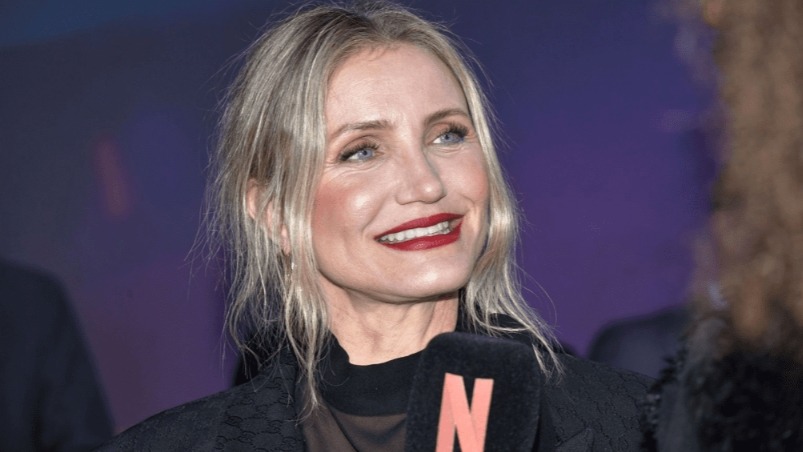 Cameron Diaz promouvant ses livres
