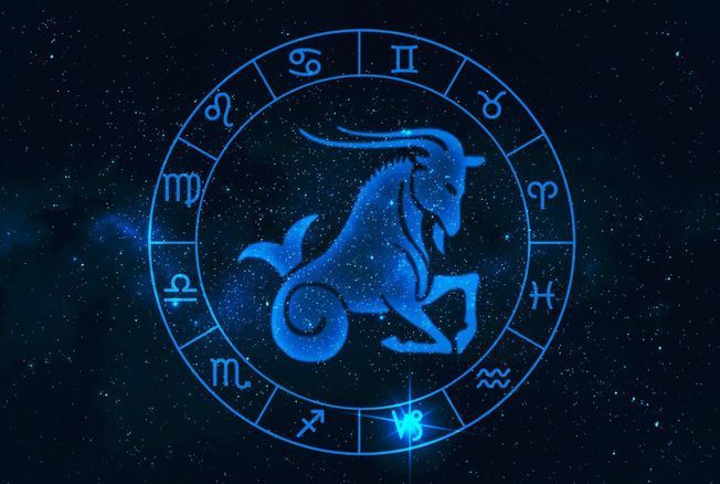 Illustration du Capricorne sous le soleil d'hiver